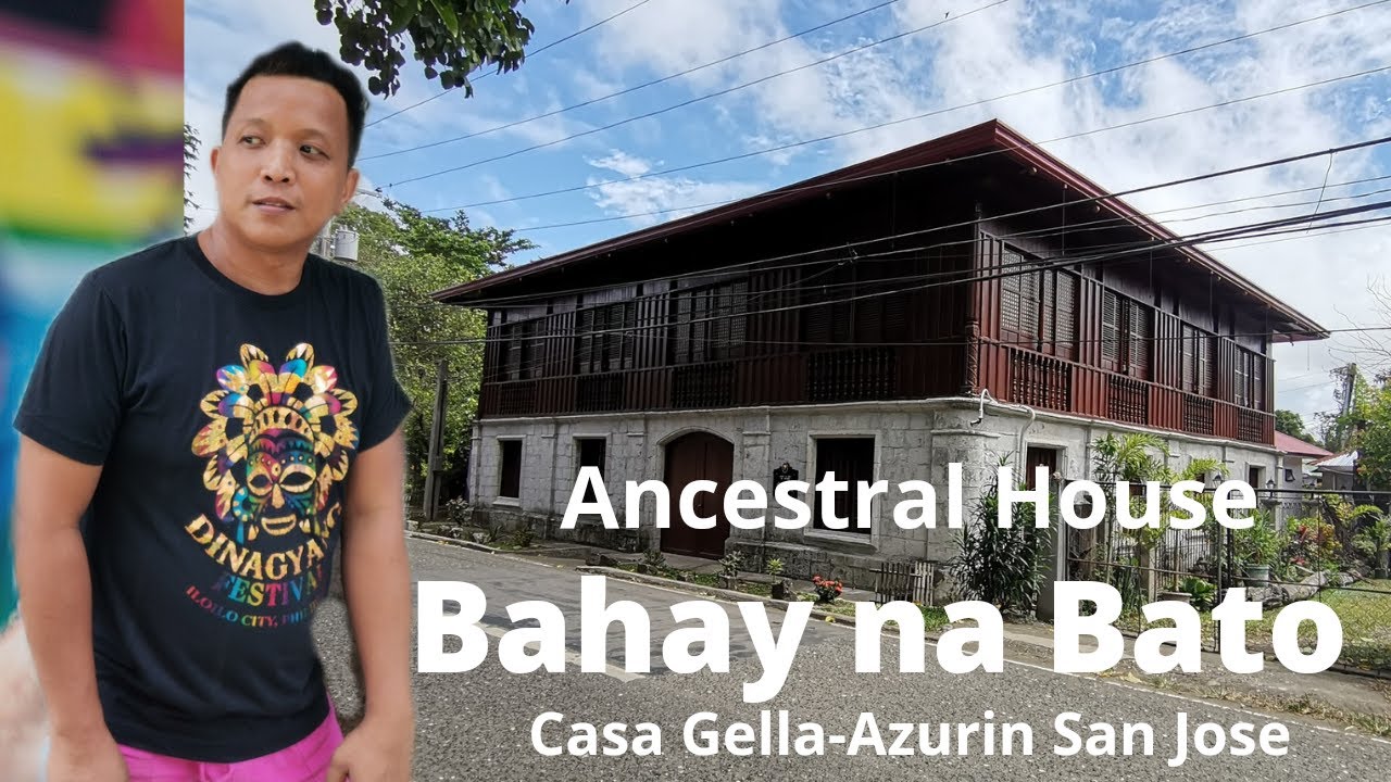 Putar video Bahay na bato (Casa Gella-Azurin Ancestral House) #sanjosedebuenavista Antique sekarang Bahay na bato (Casa Gella-Azurin Ancestral House) #sanjosedebuenavista Antique