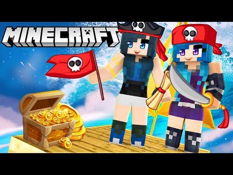 ItsFunneh - WE'RE LOST AT SEA in Minecraft Raft Clash!