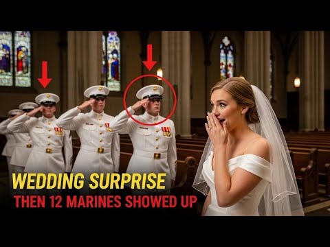 She Fed a "Homeless Man" for Years — "Waitress Shocked" When 12 Marines Walk Into Her Wedding