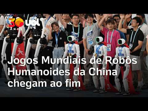 Olimpíadas de robôs humanoides superam recordes de atletas humanos na China