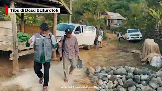 Pendistribusian 100 Mustahik per Desa di Baturotok 