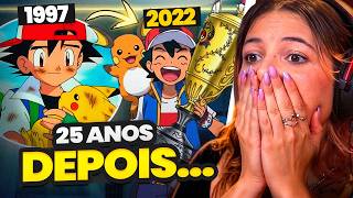 ASSISTI O PRIMEIRO E O ÚLTIMO EPISÓDIO DE POKEMON E TERMINEI EMOCIONADA kkkkk