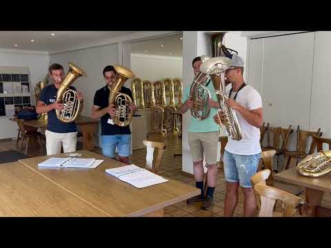 Gablonzer Perlen gespielt vonThomas, Mathias, Paul und Paul mit Miraphone Baritone