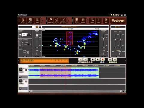 Roland R-Mix - How to create Music Minus 1 track