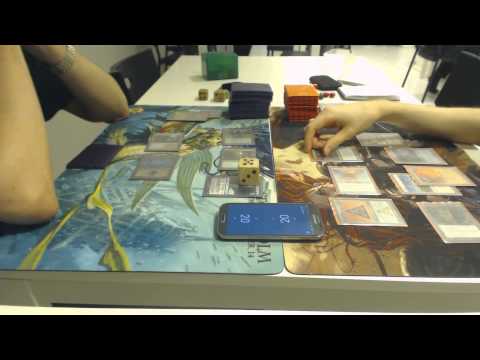 Highlander tournament. R1G2. BUG vs 4c Workshop Thopter Depths.