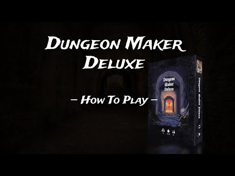 How to Play Dungeon Maker Deluxe (Kickstarter October 2023)