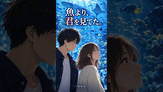水族館、魚より君を見てた。｜君より、魚を見ていたふり。 #shorts  #ai音楽