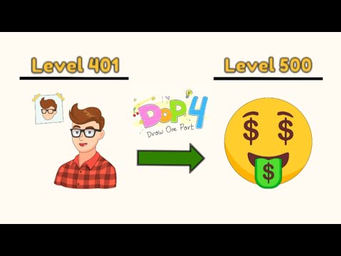 DOP 4: Draw One Part All Levels Walkthrough (Part 5) | No Commentary & No Music | Android Gameplay