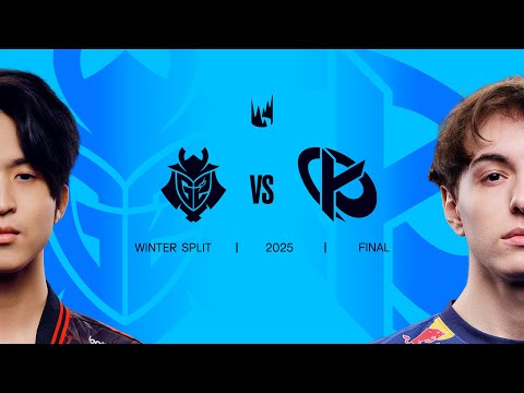 G2 vs. KC - 2025 LEC Winter Split Playoffs - Split Final