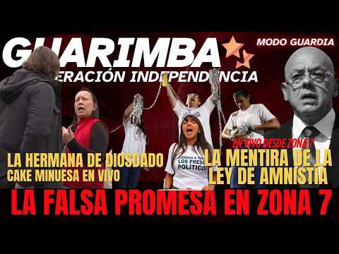 🔴 VENEZUELA EN VIVO - ZONA 7 Y LA FALSA PROMESA DE JORGE RODRIGUEZ - LA HERMANA DE DIOSDADO CABELLO