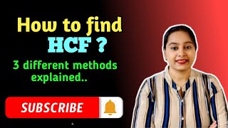 How to find the Highest Common Factor