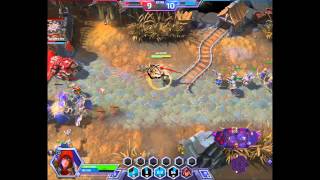 preview picture of video 'Heroes Of The Storm gameplay 5vsAI Valla'