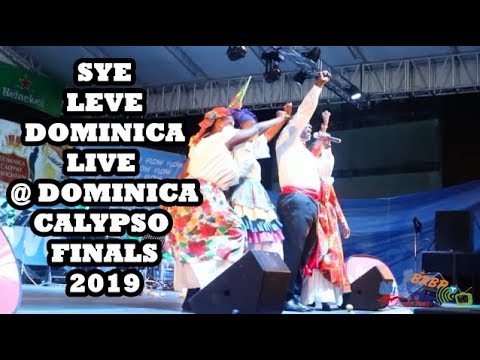 SYE LEVE DOMINIQUE LIVE PERFORMANCE @ DOMINICA CALYPSO FINALS 2019 ROUND 1