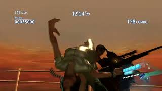 RESIDENT EVIL6 MERCENARIES NO MERCY  - ADA COSTUME 1 IN HIGH SEAS FORTRESS MISSION FAILED