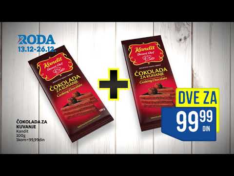 Roda I Akcija 1+1 13.12 - 26.12.2018.