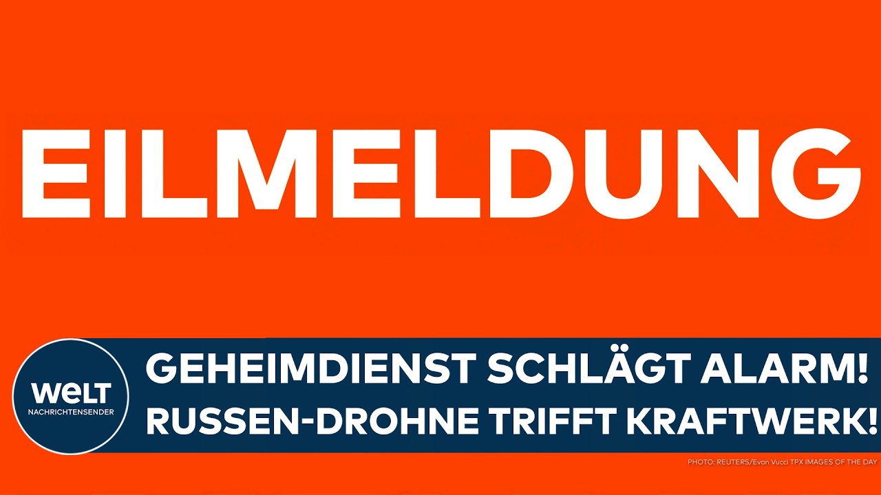 PUTINS KRIEG: Geheimdienst alarmiert! Russen-Drohne trifft Kraftwerk von Nato-Mitgliedstaat Estland!
