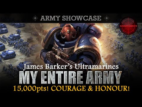 HUGE APOCALYPSE Ultramarines Space Marines Army! 15,000pts of Space Marines! WE MARCH FOR MACRAGGE!