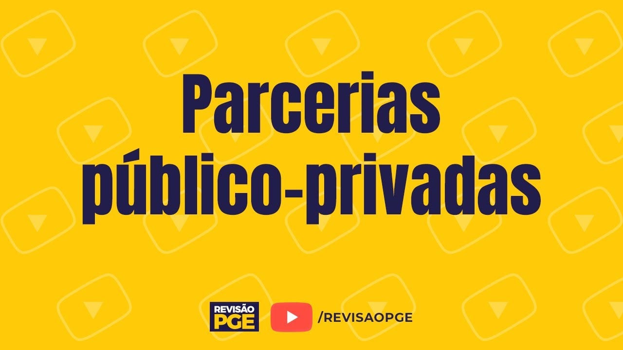 Parcerias público-privadas