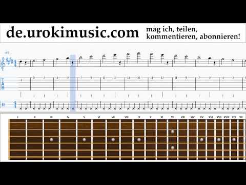 Gitarrenunterricht Silvestre Dangond Nicky Jam - Cásate Conmigo Noten Lernen Teil#1 um-i995