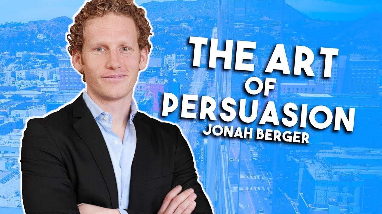 Persuasion, influence and behavior |Jonah Berger| Art of Charm podcast