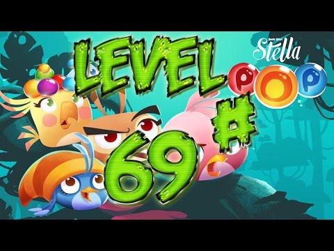 Let's Play Angry Birds Pop - Level 69 Walkthrough