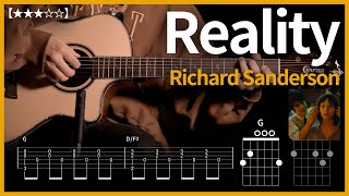 826.ëu¼ë¶aOST Richard Sanderson- Reality ê¸°ícaì»¤ë²eãaaâdeâdeâdeâdiâdiãaa | Guitar tutorial |ãa®ãa¿ãc¼ å¼¾ãaeãa¦ãa¿ãab ãaaTABè­uãaa