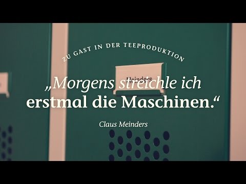 „Morgens streichle ich erstmal die Maschinen.“ | Claus Meinders