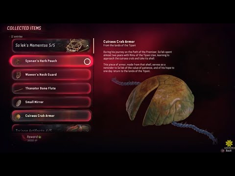 Avatar From the Ashes: All 5 of So'lek's Mementos Locations