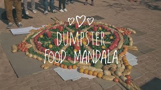 preview picture of video 'Dumpster food mandala giveaway'