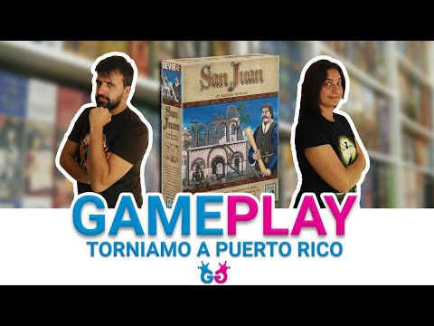 San Juan, Partita completa al gioco di carte di Puerto Rico