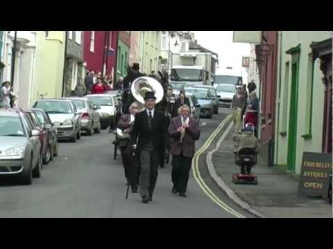 a Jazz Funeral Band playing 