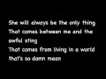 My Beloved Monster - Eels (lyrics) 