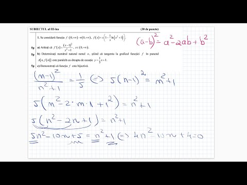 Model Bacalaureat 2022, Stiinte ale Naturii - rezolvare