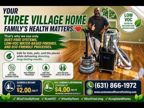 Dust-free hardwood floor install and refinish with UV-cured finishes