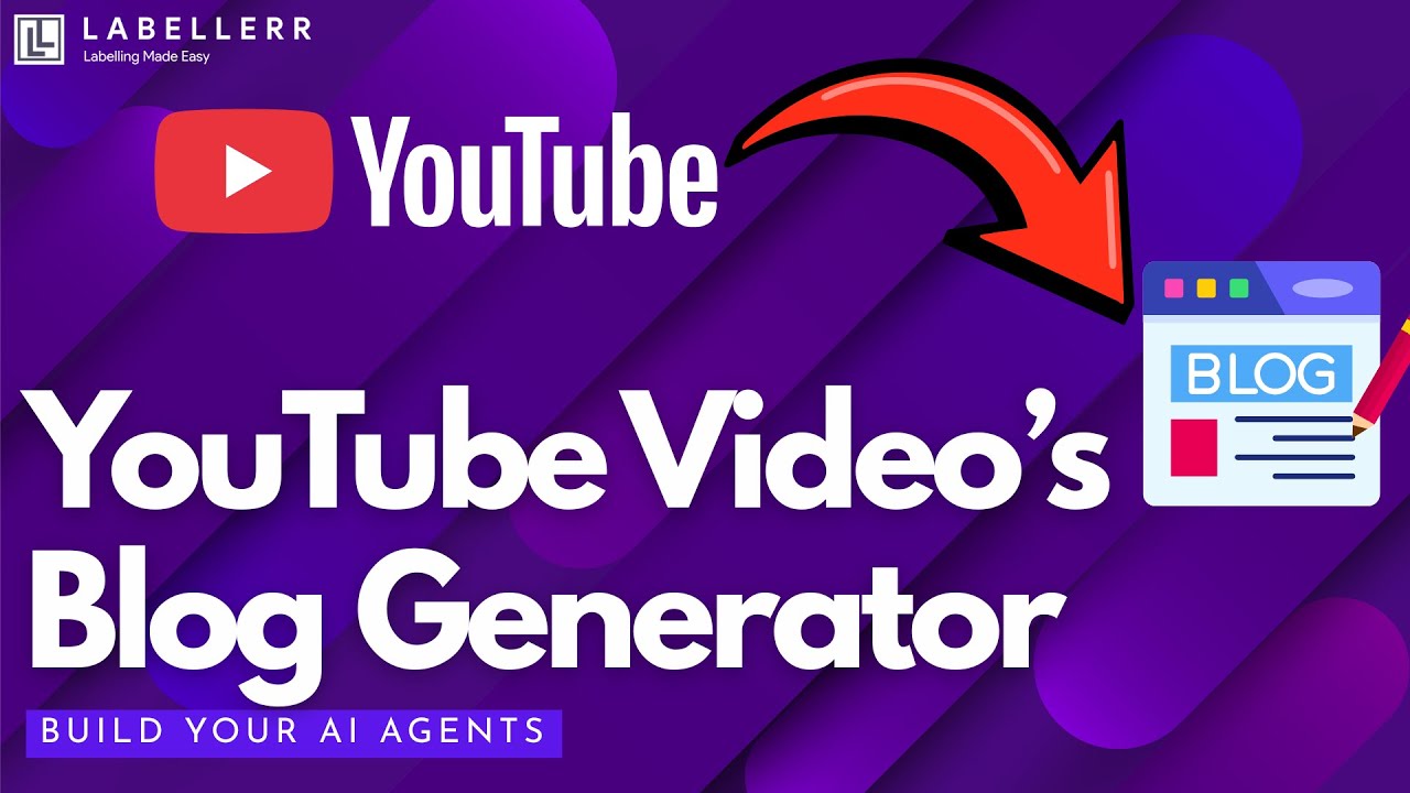 Build a YouTube Video Blog Generator with AI Agents | Automated Blog Writing from Videos