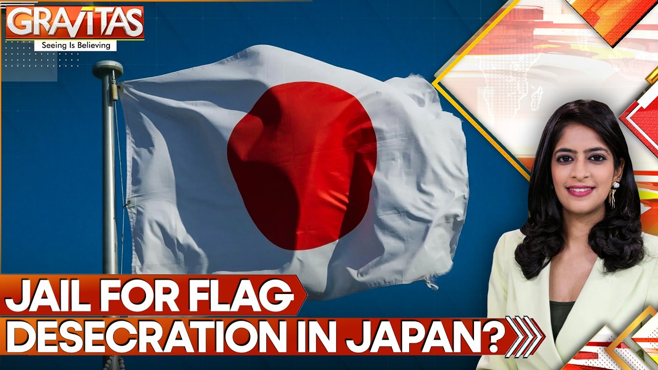 Japan Plans to Jail People Who Desecrate National Flag | Gravitas
