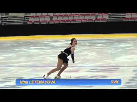Nina Letenayova SENIOR LADIES SHORT PROGRAM