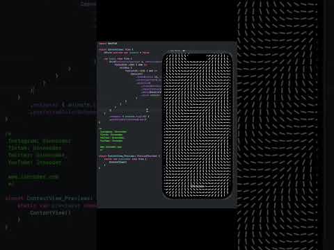 Animation created using #swiftui