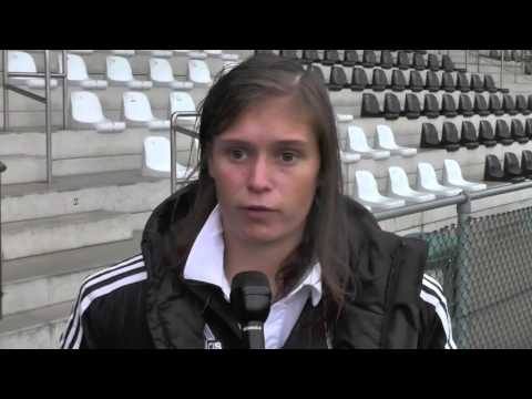 Anaëlle Wiard après KAA Gent Ladies – RSC Anderlecht le 19.03.2016