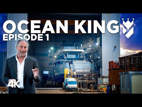 Ocean King Explorer Yacht “Ocean Angel” — EP1 Shipyard Tour in Chioggia