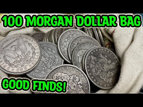 What I Found Unboxing 100 MORGAN SILVER DOLLARS!?