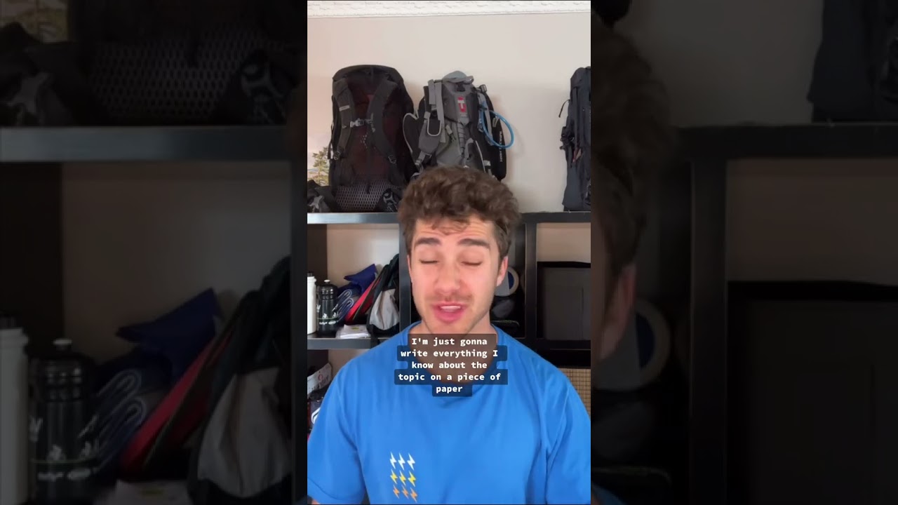 Try Studying With Blurting #shorts