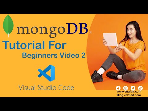 Learn MongoDB Tutorial for Beginners video 2 insert documents