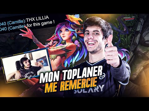 MON TOPLANER ME REMERCIE POUR LES TRAVAUX - Lillia Jungle SoloQ Patch 10.22