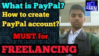 How To Create A PayPal Account In India | How To Create Freelancer PayPal Account | In Hindi