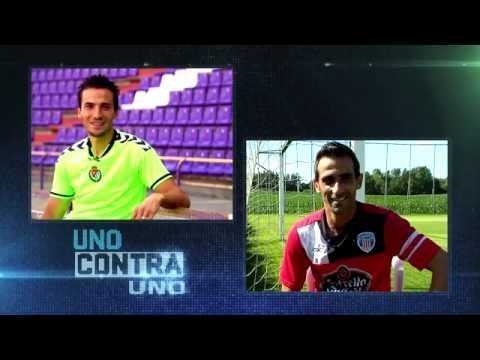 Uno contra uno: David De Coz del CD Lugo y Óscar Díaz del Real Valladolid