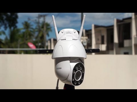 [Review] 1080P Wireless PTZ Camera Two Way Audio Auto Motion Tracking-ZOSI Security Camera