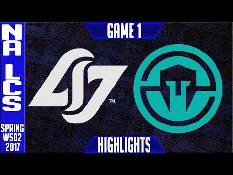 CLG vs Immortals Highlights Game 1 - NA LCS W5D2 Spring 2017 - CLG vs IMT G1
