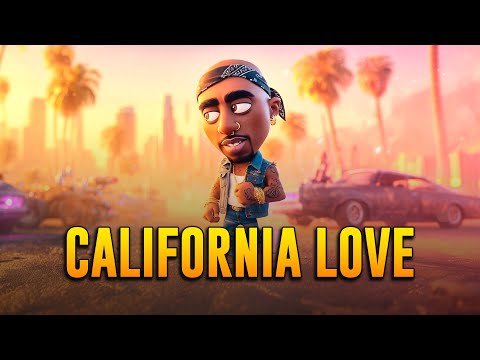 2Pac ft. Dr. Dre - California Love (Cover / Remix) by ST4RIX | Animated Dance Video