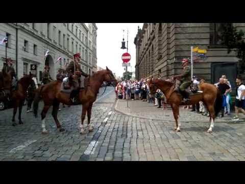 Poznań atrakcje 15 Pułk Ułanów Poznańskich ustawienie warty